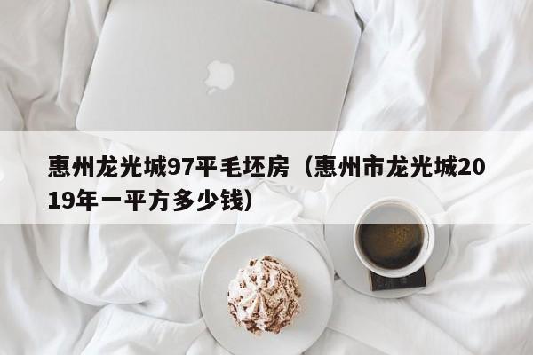 惠州龙光城97平毛坯房（惠州市龙光城2019年一平方多少钱）